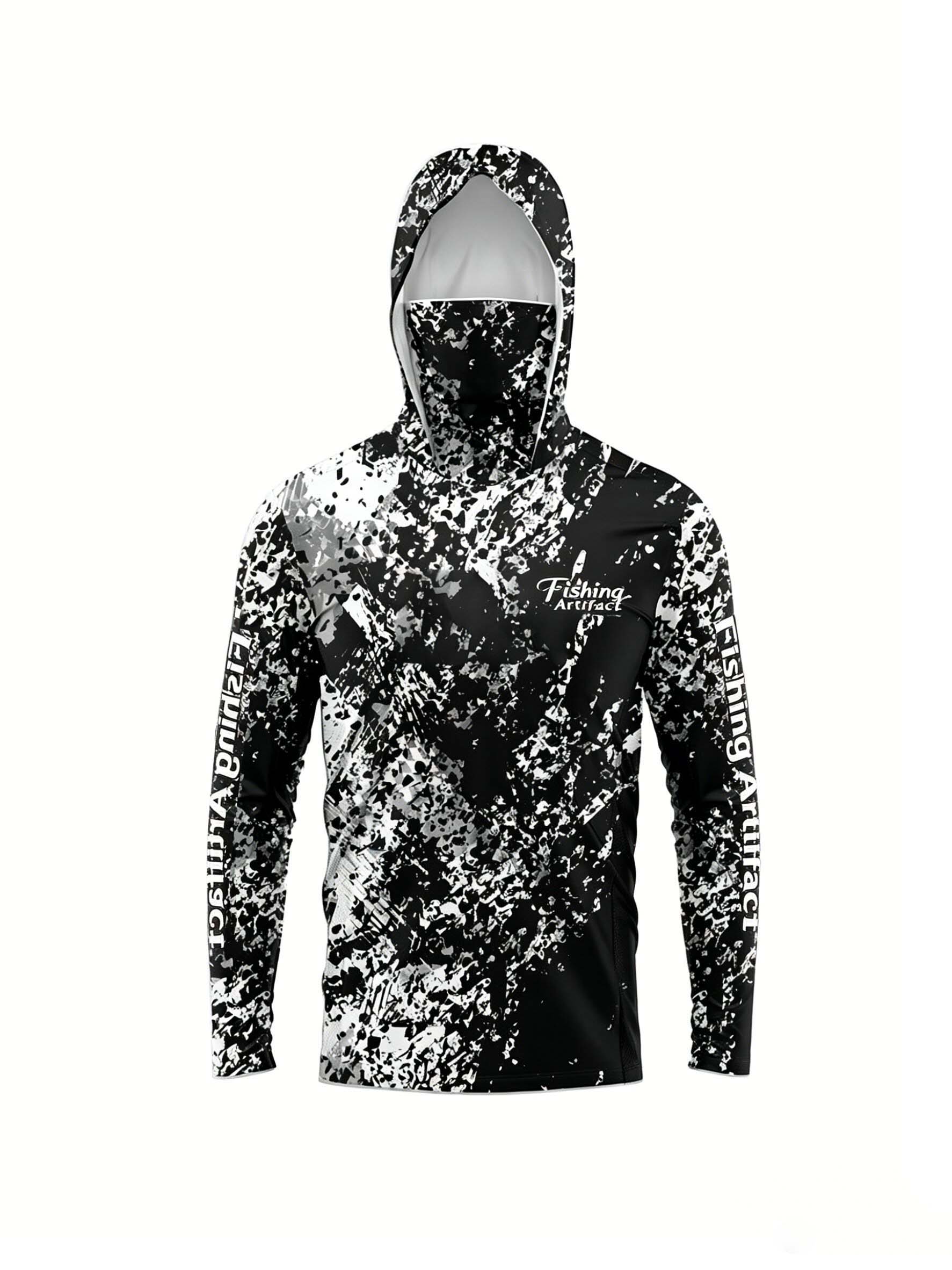 남성용 여름 3D 프린트 낚시 후드티(페이스 마스크 포 - Sports Mask Breathable 리뷰 및 가격