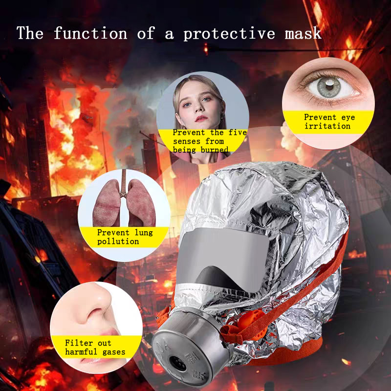 안전 보호 마스크 필터형 방화호흡기 방화호흡기 연기 필 - Kn95 Respirator Mask 리뷰 및 가격